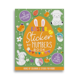 Easter Sticker By Number Book (35026-BPC)