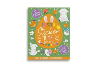 Easter Sticker By Number Book (35026-BPC)