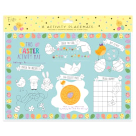 Easter Activity Placemats 8's (35038-ACTC)