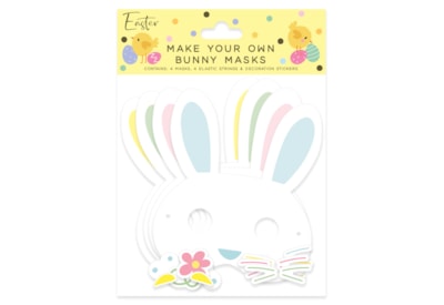 Make Your Own Bunny Mask Pack 4 (35077-MC)