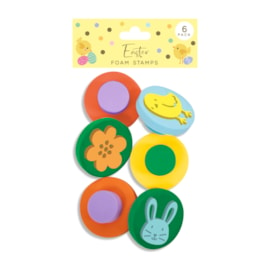 Easter Foam Stamps 6pc (35101-SC)