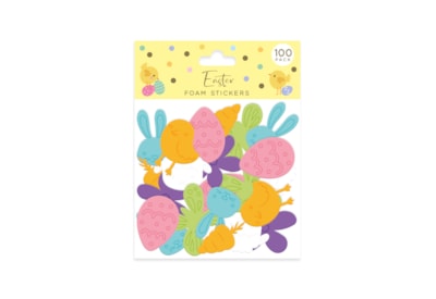 Easter 100pc Foam Stickers (35119-FC)