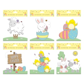 Easter Window Stickers 6" (35203-WSC)