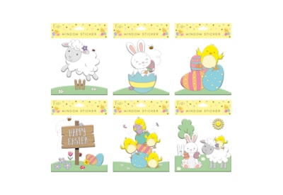 Easter Window Stickers 6" (35203-WSC)