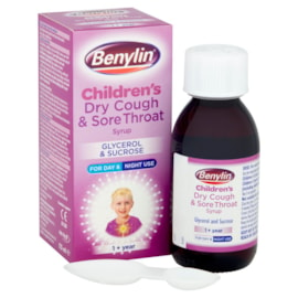Benylin Childrens Dry Cough 125ml (C006983)