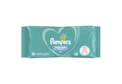 Pampers Baby Wipes Scented 52's (35951)