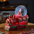 Three Kings All Aboard Santa Snow Sphere 8cm (2537011)