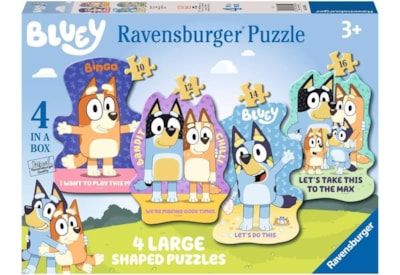 Ravensburger Bluey Four Large Puzzles (3132)