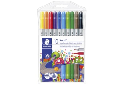 Staedtler Double Ended Fibre Tip   * 10's (320NWP10)