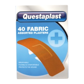 Questaplast Assorted Fabric Plasters 40's (43467-003)
