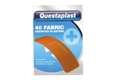 Questaplast Assorted Fabric Plasters 40's (43467-003)