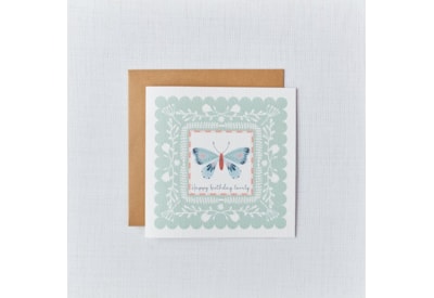 Butterfly Birthday Card (4BF430)