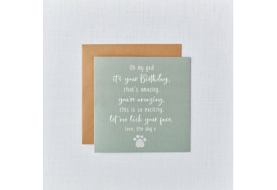 Dog Parent Birthday Card (4DG330)