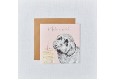 Cockapoo Dog Birthday Card (4DG332)