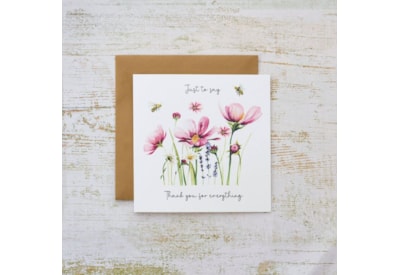 Just To Say Thank You Card (4FD300)