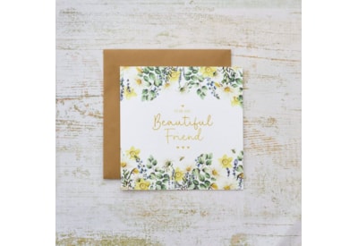 For My Beautiful Friend Card (4FD302)