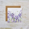 Happy Birthday Floral Delights Crocus Card (4FD304)