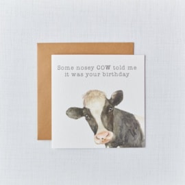 Some Nosey Cow Card (4FL570)
