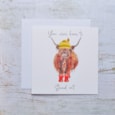 Highland Cow Friend Card (4HL164)