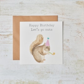 Squirrel Birthday Card (4HM410)