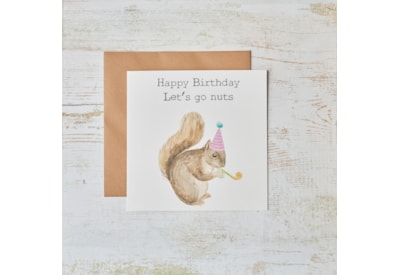 Squirrel Birthday Card (4HM410)