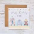 Beach Hut Birthday Card (4NT231)