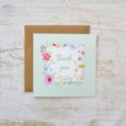 Thank You Floral Card (4PB222)