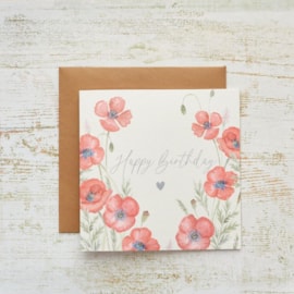 Happy Birthday Poppy Card (4PP283)