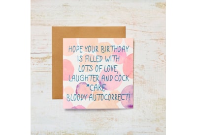 Warning Birthday Card (4RC300)