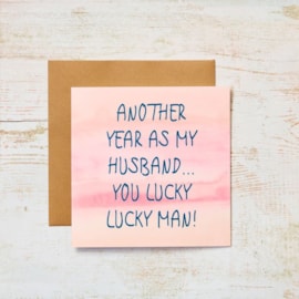 Lucky Man Husband Card (4RC309)