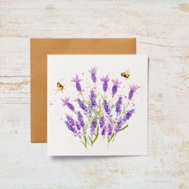 Floral Lavender Card (4SF313)