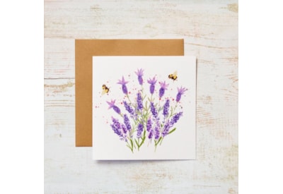 Floral Lavender Card (4SF313)