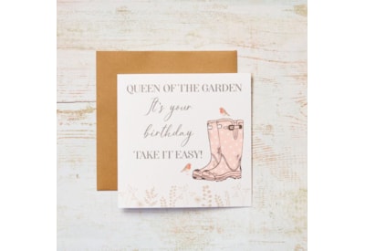 Queen Of The Garden Birthday Card (4WB400)