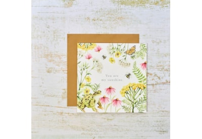 You Are My Sunshine Wildflower Card (4WF422)