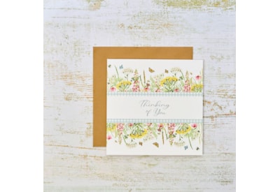 Thinking Of You Wildflower Card (4WF425)