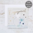 Ring & Foliage Engagement Card (4WG211)