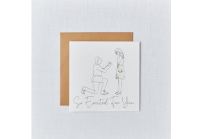 Wedding Engagement Card (4WG242)