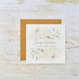 Congratulations Wedding Shoes Card (4WG255)