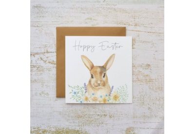 Hoppy Bunny Easter Card (4WW101)