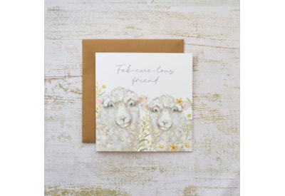 Fab Ewe Lous Friend Birthday Card (4WW105)