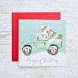 Farm Lamb Rover Christmas Card (4XS0194)