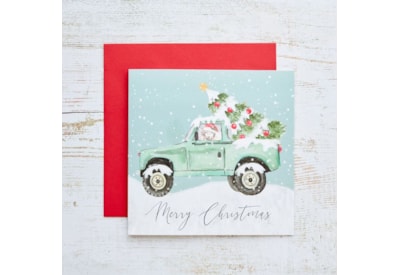 Farm Lamb Rover Christmas Card (4XS0194)