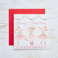 Fairy Mouse Granddaughter Xchristmas Card (4XS0222)