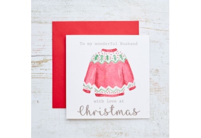 Husband Christmas Card (4XS0228)