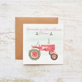 Farm Spreading Cheer Christmas Card (4XS0420)