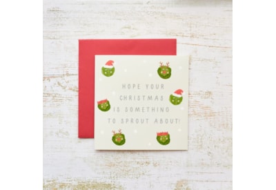 Hope Christmas Is Something To Sprout About Card (4XS0437)