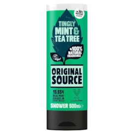 Original Source Shower Gel Tingly Mint & Tea Tree 500ml (OS5MT)