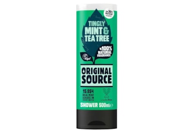 Original Source Shower Gel Tingly Mint & Tea Tree 500ml (OS5MT)