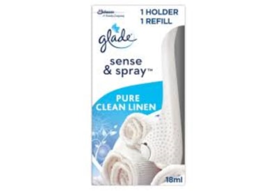 Glade Sense & Spray Clean Linen 18ml (GSSCC)