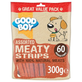 Good Boy Pawsley Assorted Meaty Strips 300g (T620079)